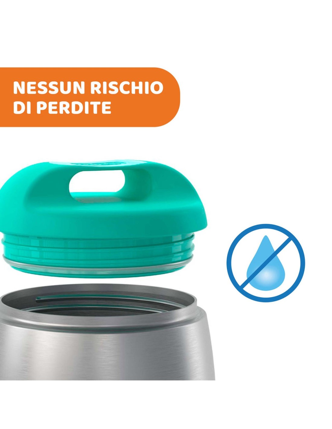 Thermos Porta Pappa Chicco 350 ml Acciaio Inox – shopincasa.it