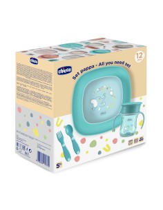 Set Pappa Svezzamento 12m+ Azzurro – Chicco | shopincasa.it