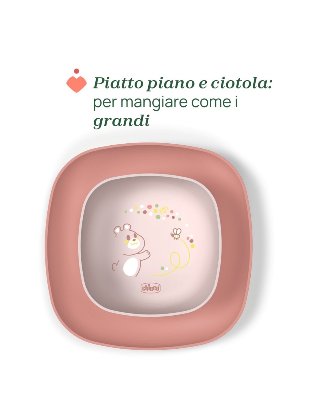 Set Pappa Svezzamento 12m+ Rosa – Chicco | shopincasa.it
