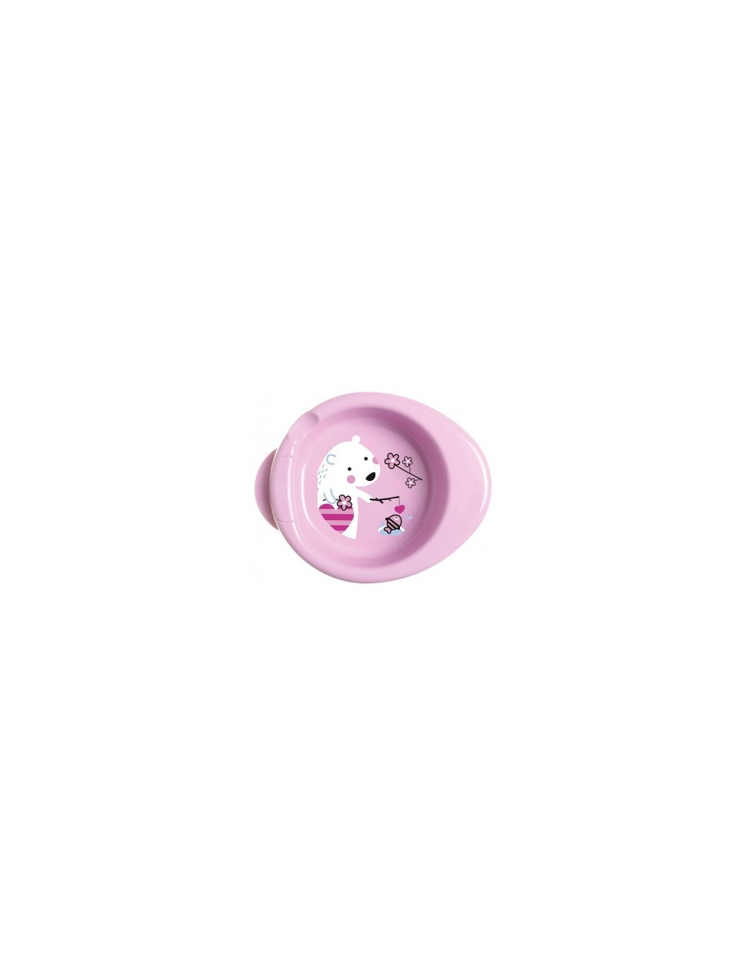 Chicco Piatto Pappa Calda Rosa 6M+ | shopincasa.it