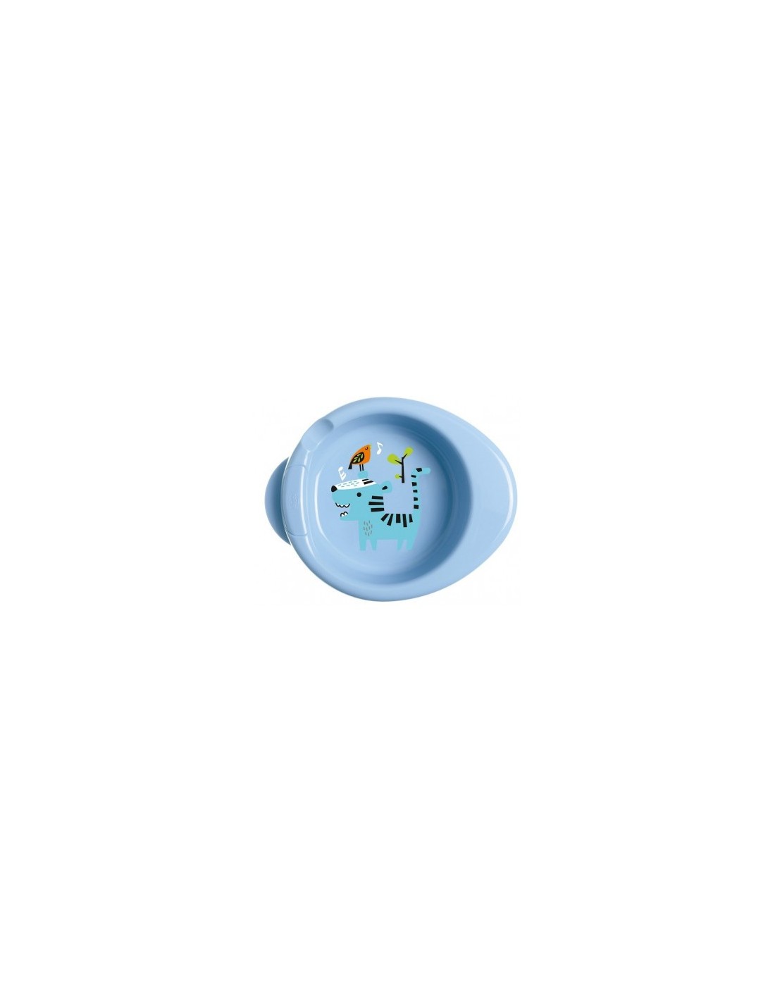 Chicco Piatto Pappa Calda Azzurro 6M+ | shopincasa.it