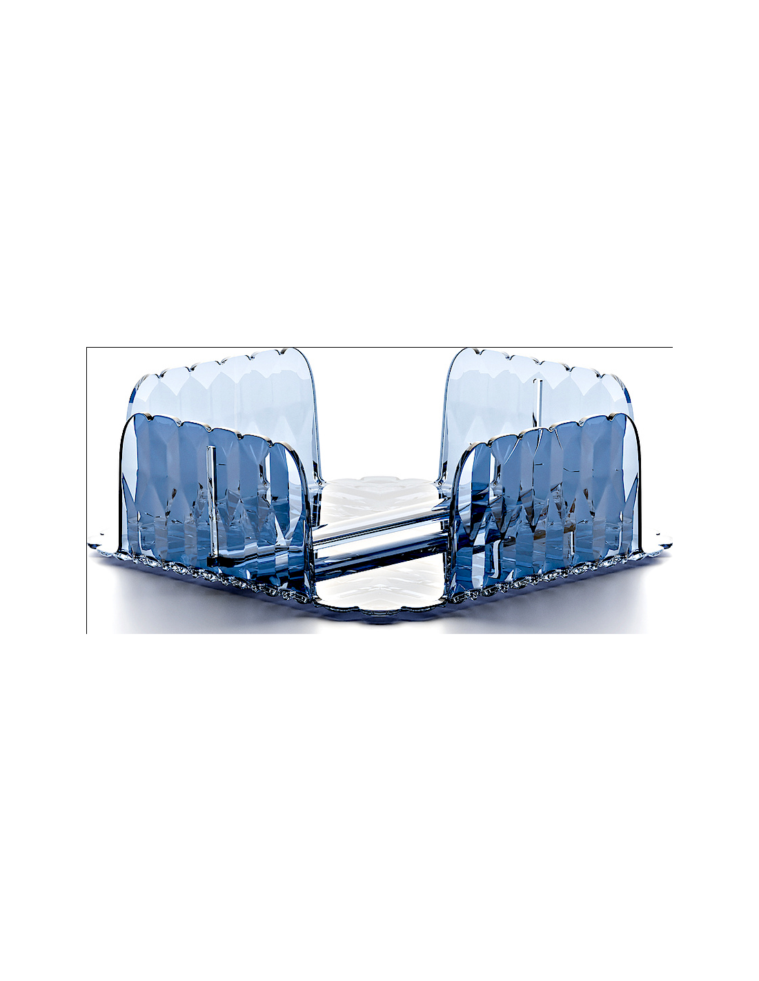 TAVOLA E CUCINA: vendita online PORTATOVAGLIOLI ORIZZONTALE VANITY BLUE in offerta