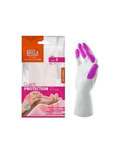 COPPIA GUANTI PROTECTION TAGLIA S PVC