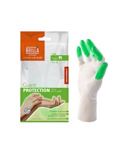 COPPIA GUANTI PROTECTION TAGLIA M PVC