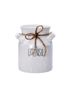 TAVOLA E CUCINA: vendita online PORTAUTENSILI 115274 CERAMICA 16X13X17CM in offerta