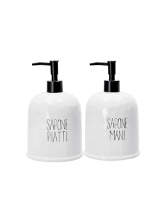 Dispenser 115261 in ceramica 11 x 19 cm assortito | shopincasa.it