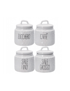 Barattolo 115278 ceramica 13 x 15 cm assortito | shopincasa.it