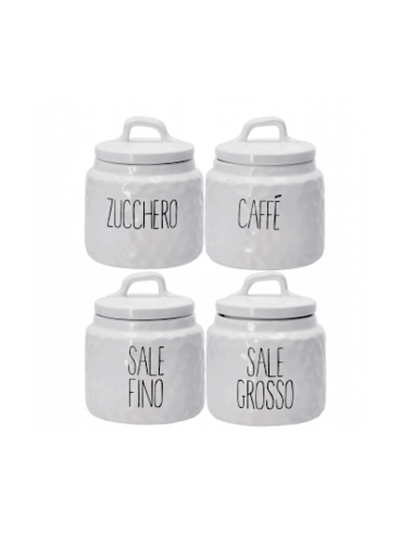 Barattolo 115278 ceramica 13 x 15 cm assortito | shopincasa.it