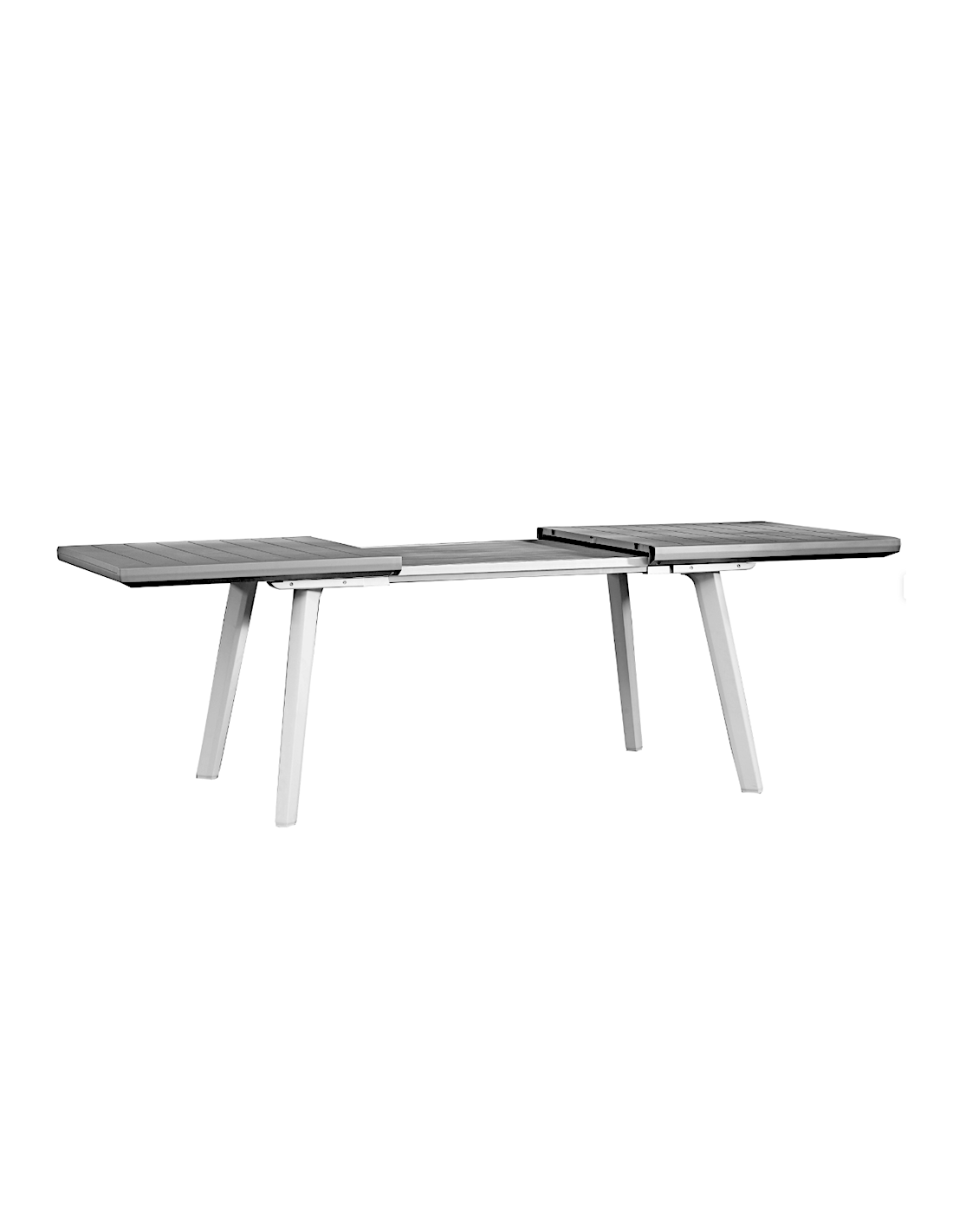 TAVOLO HARMONY ANTRACITE/BIANCO 162/241X100CM ALLUNGABILE