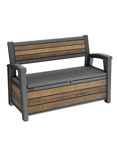 PANCHINA CONTENITORE RESINA 132X61X89CM RESINA