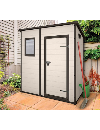 CASETTA DA GIARDINO MANOR PENT 6X4 BEIGE