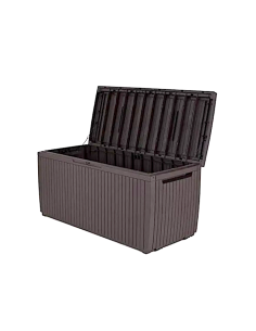 BAULE CONTENITORE SPRINGWOOD MARRONE 123X53X57CM