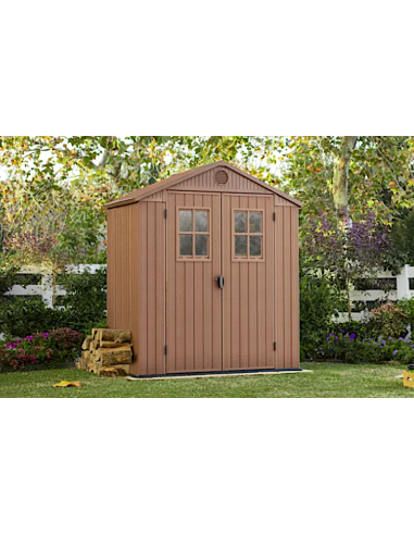 CASETTA DA GIARDINO DARWIN 6X4 EFFETTO LEGNO