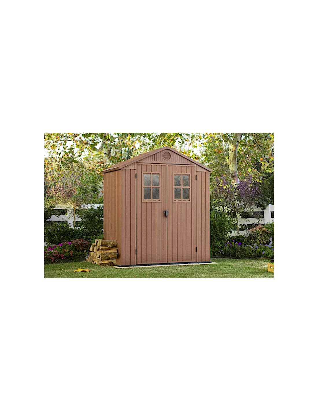 CASETTA DA GIARDINO DARWIN 6X4 EFFETTO LEGNO