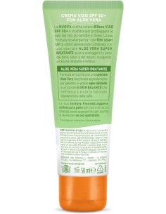 BAZAR IGIENE PERSONA: vendita online Bilboa, Protezione Solare Viso Aloe Sensitive SPF 50+, Crema Solare Alta per Pelli Sensi...