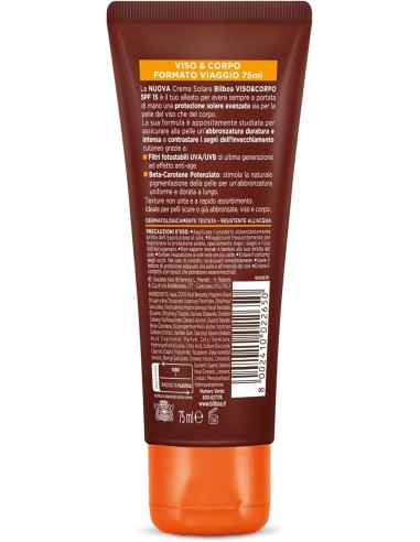 BAZAR IGIENE PERSONA: vendita online Bilboa, Viso&Corpo, Crema Viso e Corpo con Protezione SPF 15 - Formato da Viaggio da 75 ...