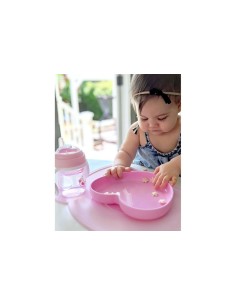 ACCESSORI: vendita online PIATTO CUORE CON VENTOSA ROSA CHICCO in offerta 2