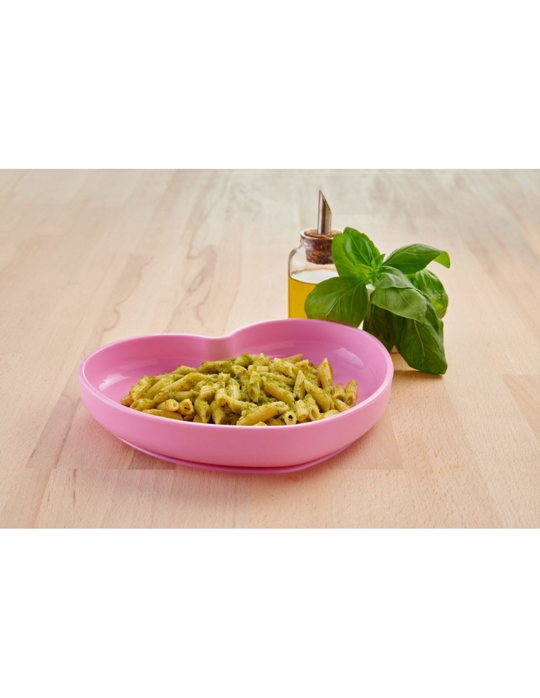 Ciotolina in Silicone Rosa con Ventosa 9M+ | shopincasa.it