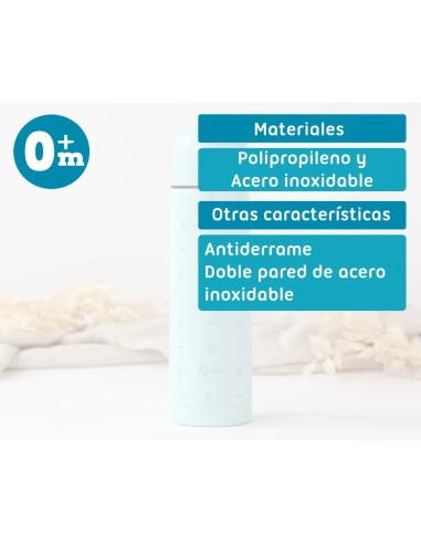 Thermos 500 ml azzurro per bambini – alta qualità | shopincasa.it