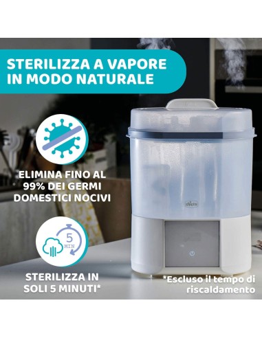Sterilizzatore Chicco con asciugatura | shopincasa.it