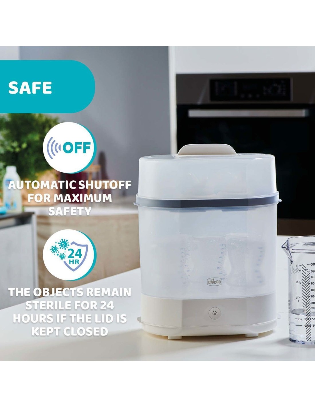 Sterilizzatore a Vapore Chicco 3 in 1 - shopincasa.it