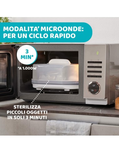Sterilizzatore a Vapore Chicco 3 in 1 - shopincasa.it