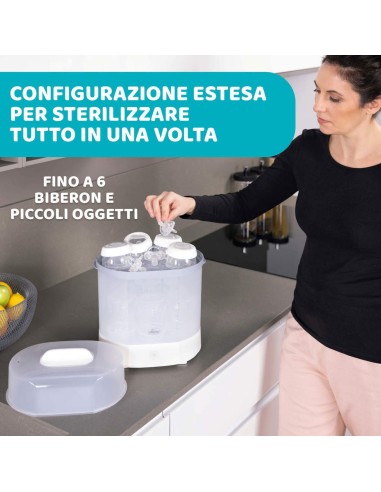 Sterilizzatore a Vapore Chicco 3 in 1 - shopincasa.it