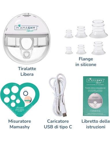Mamashy Libera Tiralatte Elettrico Indossabile – shopincasa.it