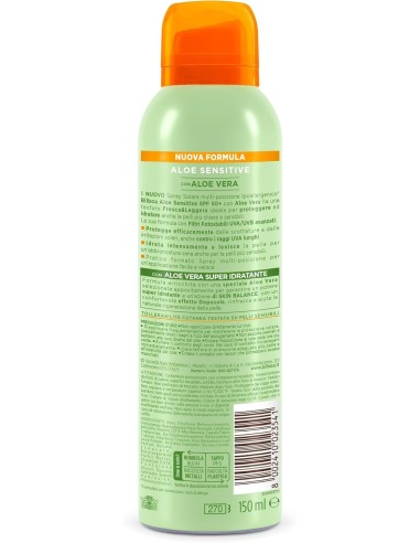 BAZAR IGIENE PERSONA: vendita online Bilboa, Protezione Solare Corpo Aloe Sensitive BOV SPF50+, Spray Solare Alta, Per Pelli ...