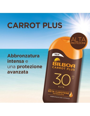 CREME SOLARI: vendita online Bilboa - Latte Solare Protettivo Viso e Corpo SPF 30 con Vitamina C - Ideale per Pelli Sensibili...