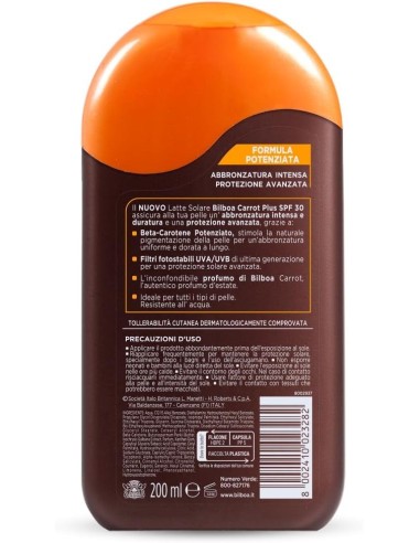 CREME SOLARI: vendita online Bilboa - Latte Solare Protettivo Viso e Corpo SPF 30 con Vitamina C - Ideale per Pelli Sensibili...