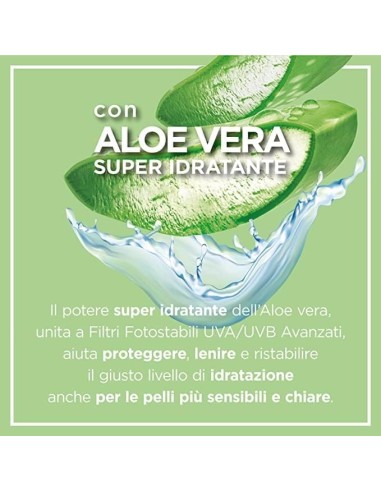 CREME SOLARI: vendita online Bilboa, Protezione Solare Corpo Aloe Sensitive SPF 50+, Latte Solare Alta per Pelli Sensibili, 2...