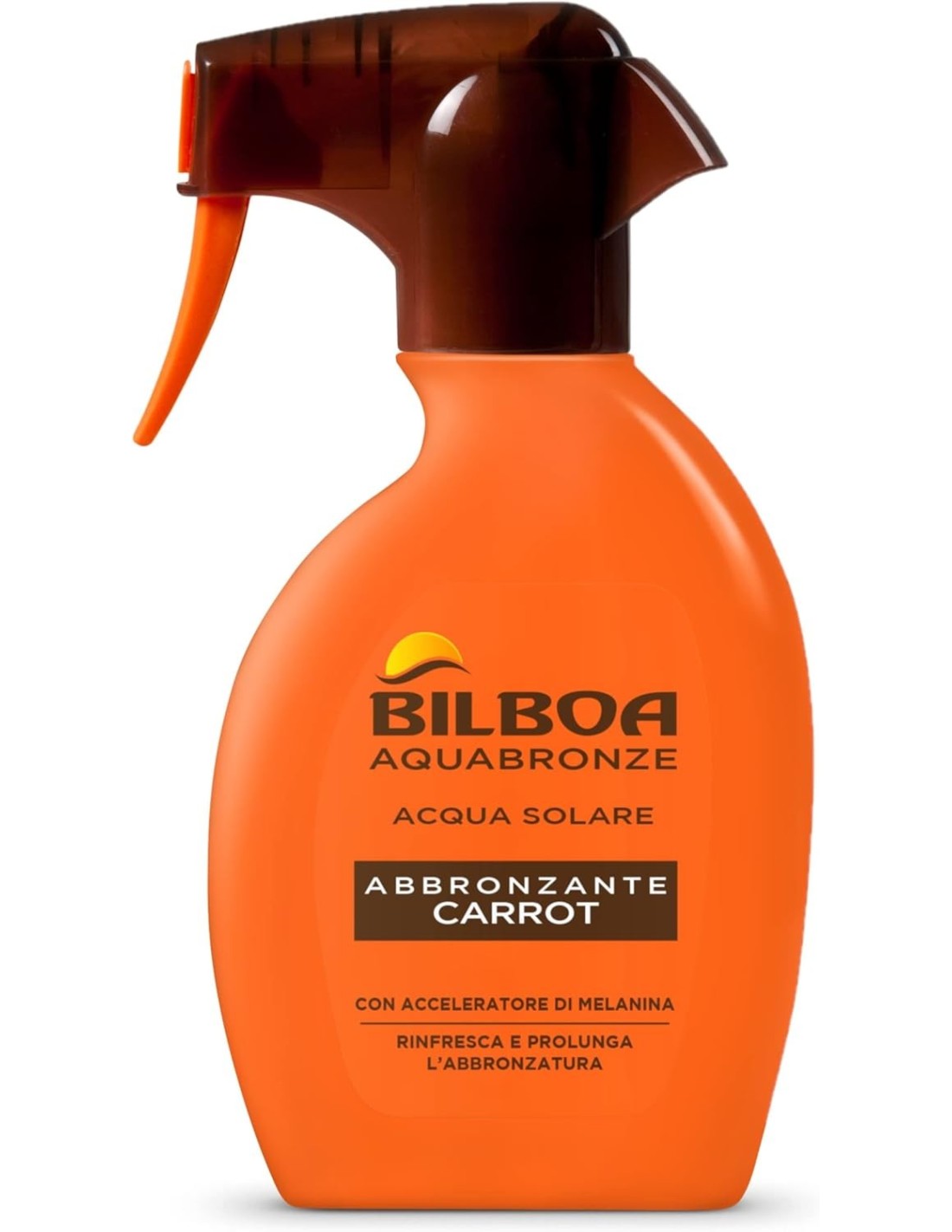 BAZAR IGIENE PERSONA: vendita online Bilboa Aquabronze Abbronzante Carrot, Acqua Solare Abbronzante, 250 ml in offerta