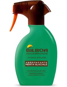 BAZAR IGIENE PERSONA: vendita online Bilboa, Spray Acqua Solare Aquabronze, Spray Abbronzante Menta Glaciale con Mentolo e Al...