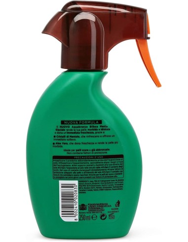 BAZAR IGIENE PERSONA: vendita online Bilboa, Spray Acqua Solare Aquabronze, Spray Abbronzante Menta Glaciale con Mentolo e Al...