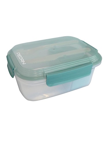 THERMOS E PORTAVIVANDE: vendita online Pedrini Scatola Portapranzo 04GD298 con Posate e Scomparti in offerta