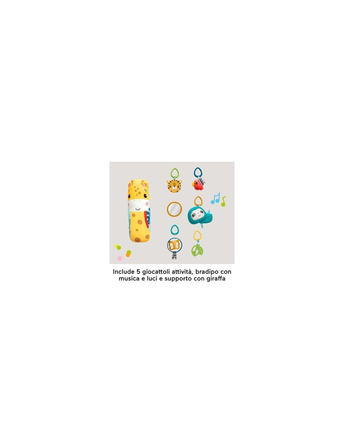 Fisher Price Palestrina Sensoriale Cuccioli della Natura 3in1 | shopincasa.it