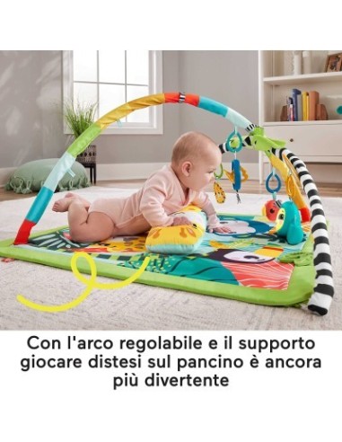Fisher Price Palestrina Sensoriale Cuccioli della Natura 3in1 | shopincasa.it