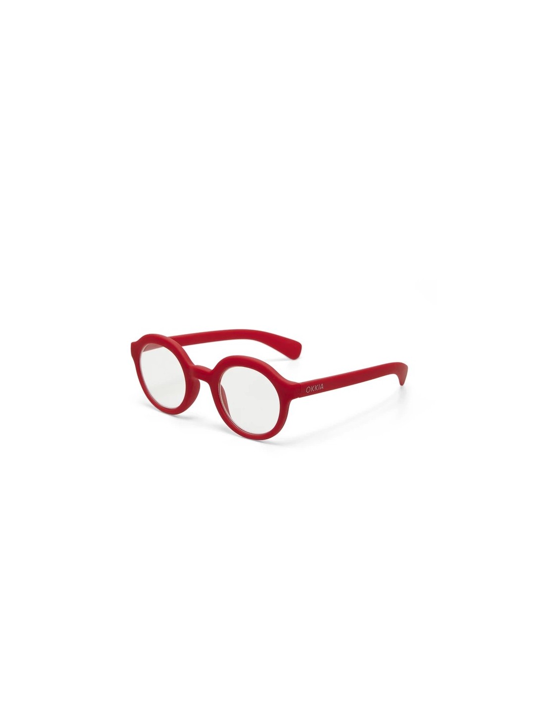 OCCHIALI: vendita online Occhiali lettura Lauro, Rosso, +2.00, lenti anti luce blu, tondi, spring arms, soft touch, per donna...