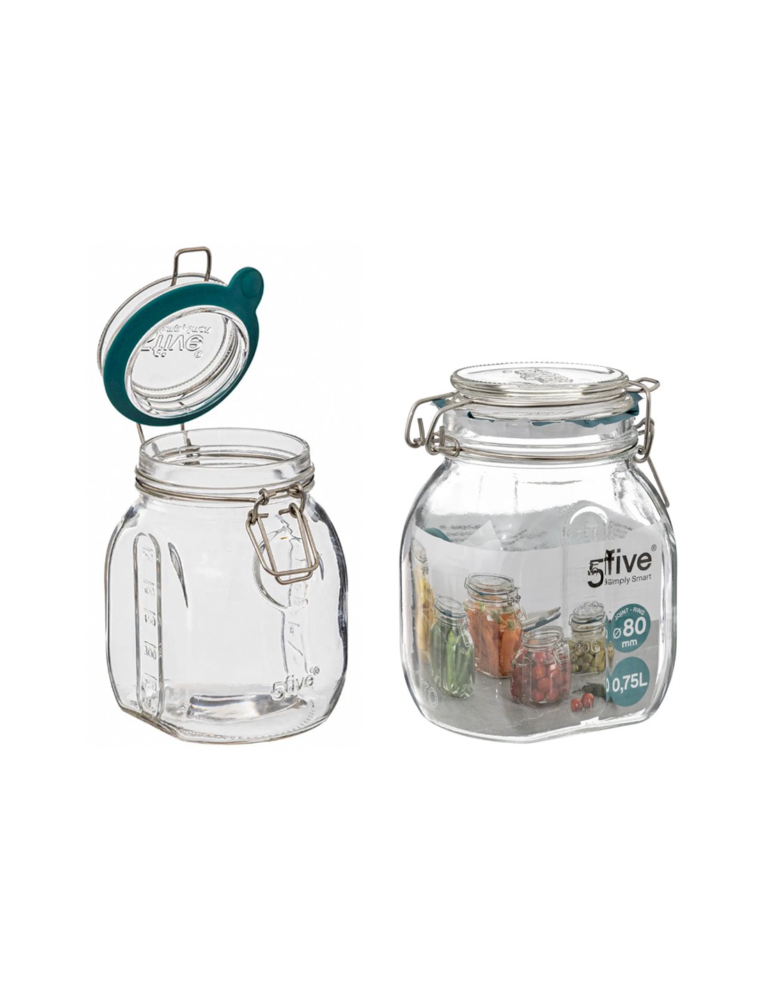 5five vaso di vetro Jarro 0,75 L adatto microonde | Shop in Casa