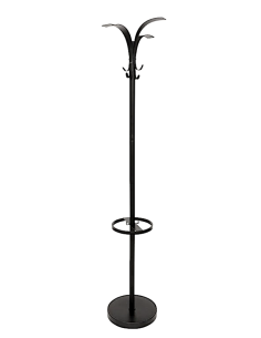 APPENDIABITI 203113 STONGY 32X175CM METALLO NERO