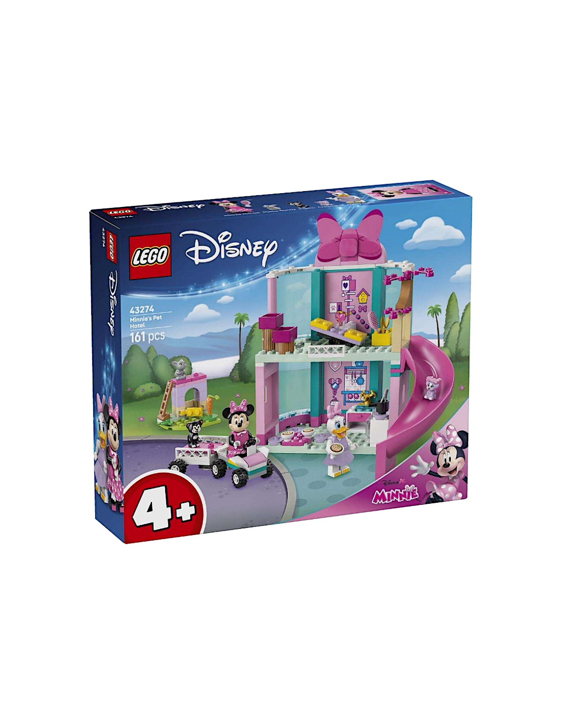 LEGO Disney 43274 Hotel degli Animali di Minni, con Minnie, Paperina e 3 cuccioli | Shop in Casa