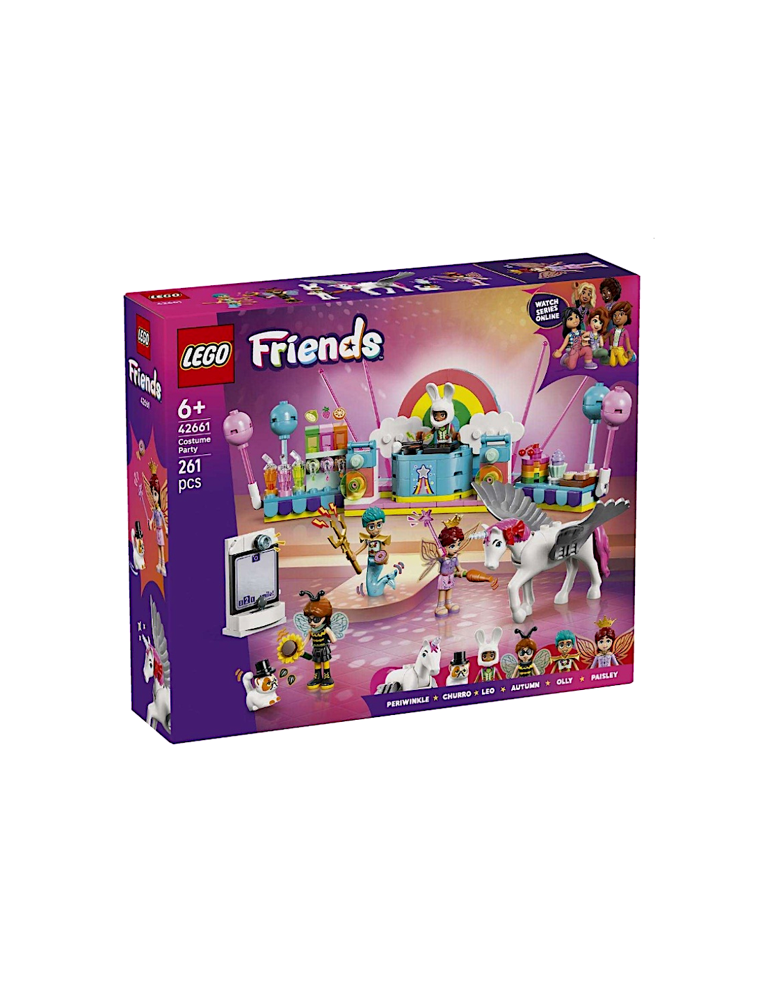 FRIENDS 42661 PARTY IN COSTUME CON UNICORNO E FATINA