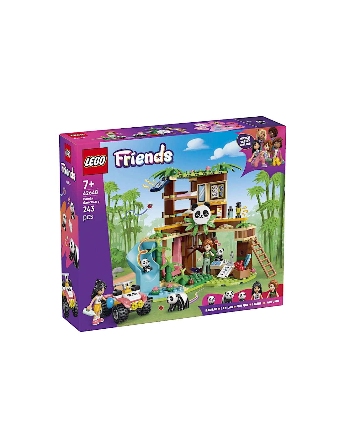 LEGO Friends 42648 Santuario dei Panda con casa sull’albero e animali | Shop in Casa