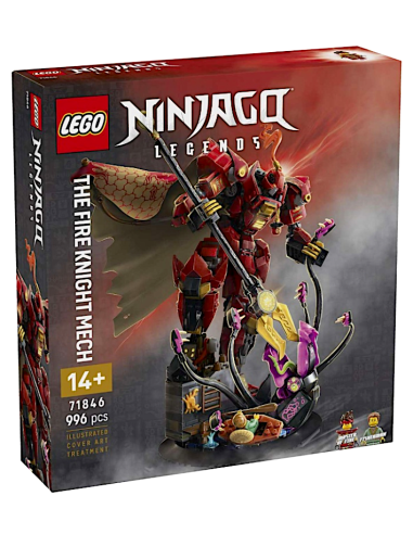 NINJAGO 71846 MECH CAVALIERE DEL FUOCO