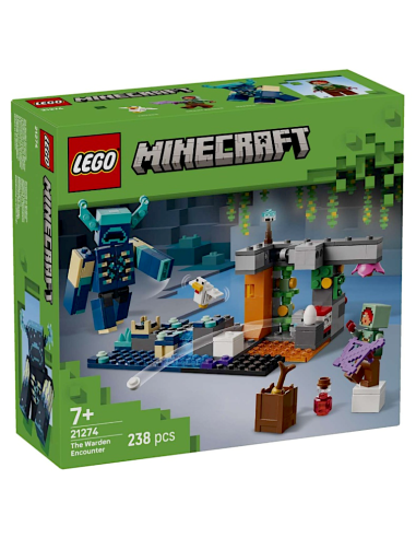 LEGO Minecraft L’Incontro con il Sorvegliante con TNT | shopincasa.it