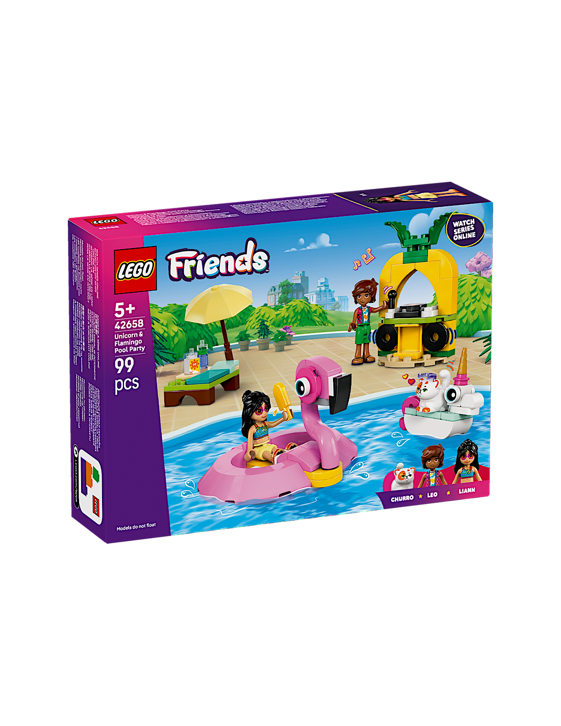 LEGO Friends 42658 Pool Party con unicorno e fenicottero, 5+ anni | Shop in Casa