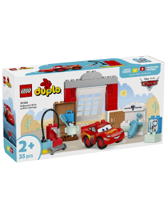 LEGO DUPLO 10456 Cars, Visita all’Officina con McQueen e Doc – Gioco educativo 2+ anni | Shop in Casa