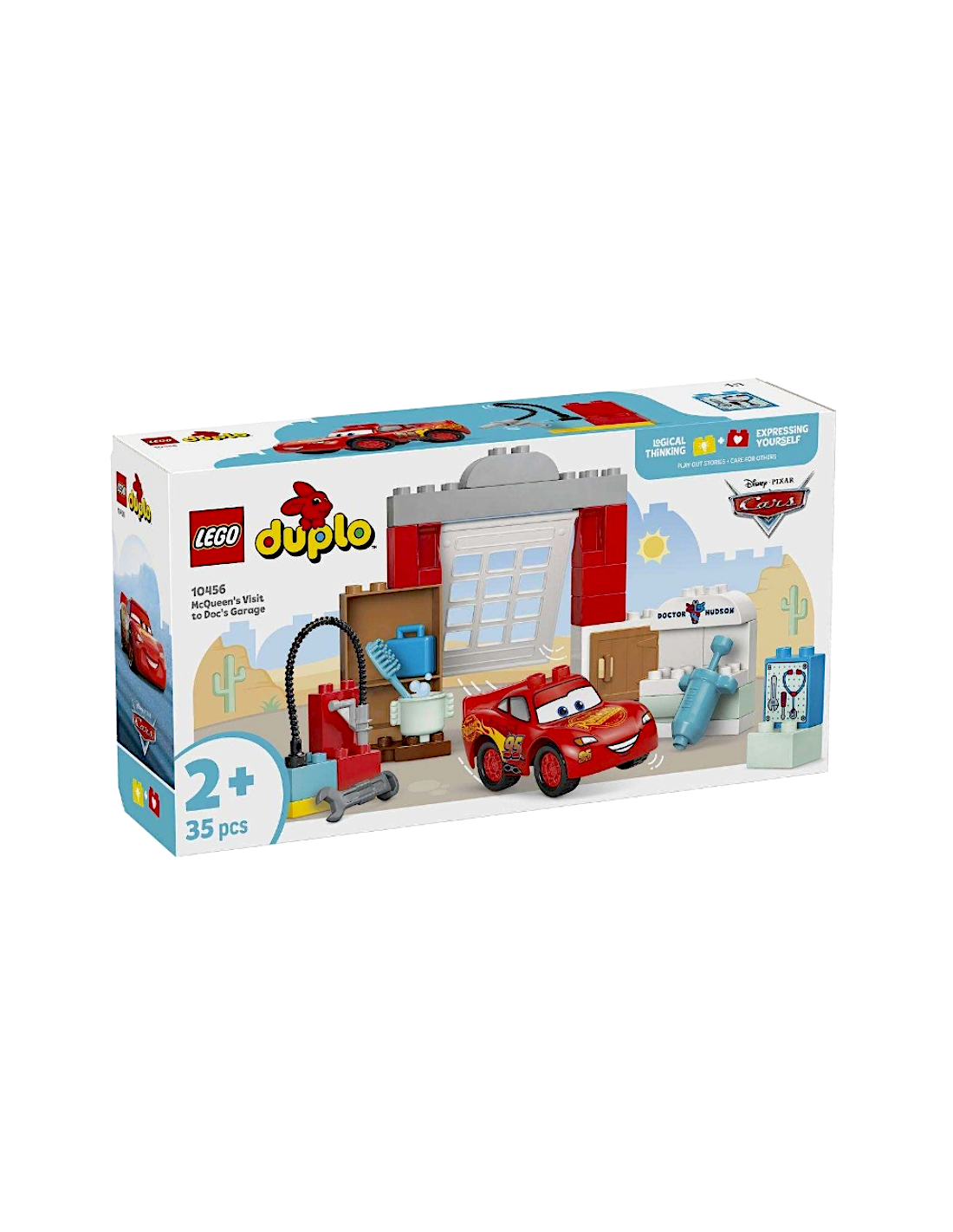 DUPLO 10456 MCQUEEN ALL'OFFICINA DI DOC