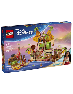 LEGO 43258 Disney Oceania Il Barcone dei Kakamora con Vaiana e Maui | shopincasa.it